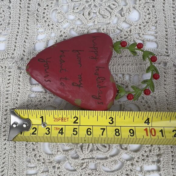 Dept 56 Sandra Magsamen Holiday Heart Ornament Whimsical Christmas Gift With Box - Picture 6 of 10